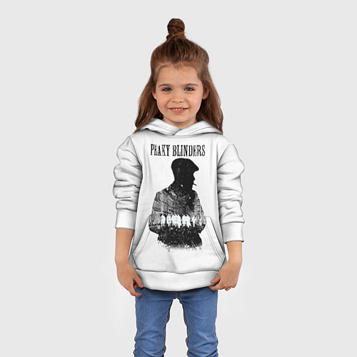 Детская толстовка Thomas Shelby Peaky Blinders / 3D-Белый – фото 4