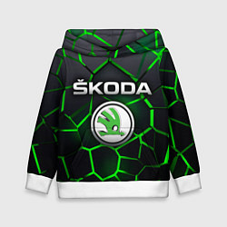 Детская толстовка Skoda 3D плиты с подсветкой