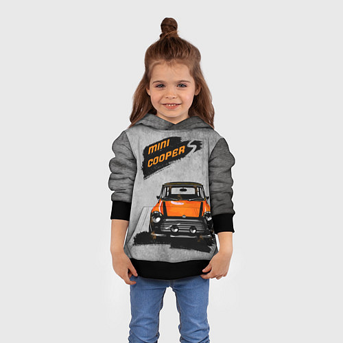 Детская толстовка Maшина Mini / 3D-Черный – фото 4