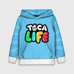 Детская толстовка Toca Life: Logo