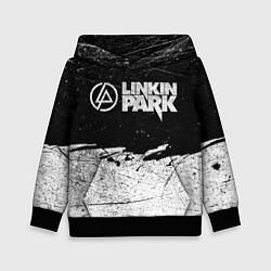 Детская толстовка Линкин Парк Лого Рок ЧБ Linkin Park Rock