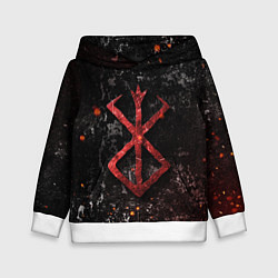 Детская толстовка BERSERK LOGO GRUNGE RED