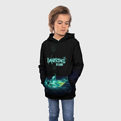 Толстовка-худи детская Evanescence lost in paradise, цвет: 3D-черный — фото 2