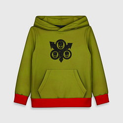 Толстовка-худи детская Гвардия Смерти после Ереси цвет легиона, цвет: 3D-красный