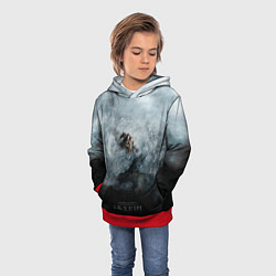 Толстовка-худи детская Победа над драконом, цвет: 3D-красный — фото 2