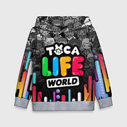 Детская толстовка TOCA LIFE WORLD ТОКА ЛАЙФ ВОРЛД ГРАДИЕНТ