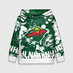 Детская толстовка Minnesota Wild, Миннесота Уайлд