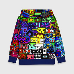 Детская толстовка Geometry Dash: All Skins