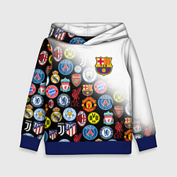 Детская толстовка FC BARCELONA LOGOBOMBING