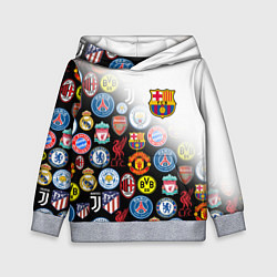 Детская толстовка FC BARCELONA LOGOBOMBING