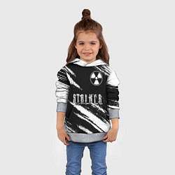 Толстовка-худи детская S T A L K E R 2: Тени Чернобыля, цвет: 3D-меланж — фото 2