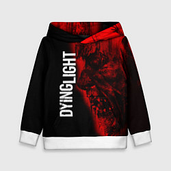 Детская толстовка DYING LIGHT RED ZOMBIE FACE