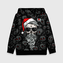 Толстовка-худи детская Santa from Hell, цвет: 3D-черный