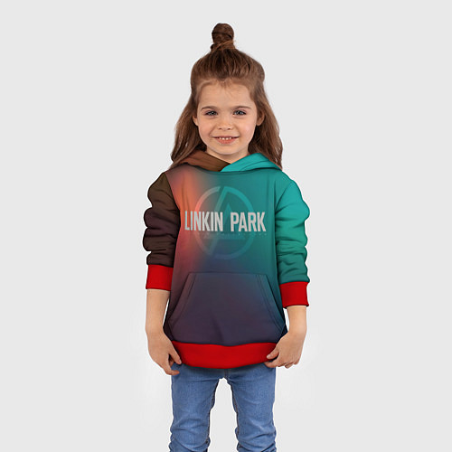Детская толстовка Studio Collection - Linkin Park / 3D-Красный – фото 4
