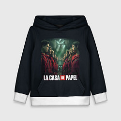 Детская толстовка ПЕРСОНАЖИ БУМАЖНЫЙ ДОМ - LA CASA DE PAPEL