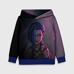 Толстовка-худи детская Evil Jinx, цвет: 3D-синий