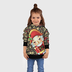 Толстовка-худи детская ЩЕЛКУНЧИК - 2022, цвет: 3D-черный — фото 2