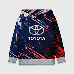 Толстовка-худи детская Toyota градиент, цвет: 3D-меланж
