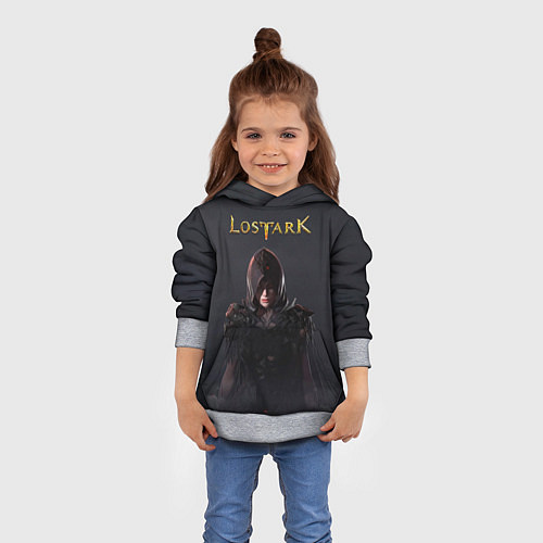 Детская толстовка Lost Ark Ассасин Клинок смерти / 3D-Меланж – фото 4