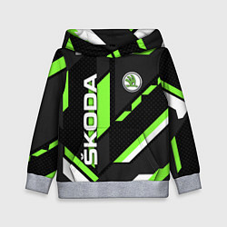 Детская толстовка ШКОДА ГЕОМЕТРИЯ ЛИНИИ SKODA GEOMETRY SPORT