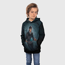 Толстовка-худи детская Dishonored art, цвет: 3D-черный — фото 2
