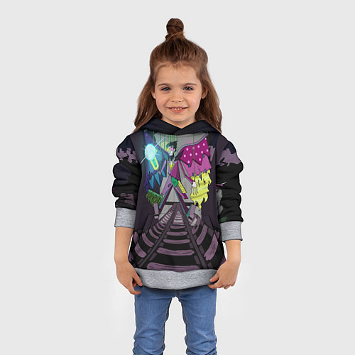 Детская толстовка Spamton: BIG SHOT ! Deltarune Спамтон / 3D-Меланж – фото 4