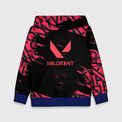 Детская толстовка Valorant паттерн