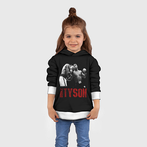 Детская толстовка Майк Тайсон Mike Tyson / 3D-Белый – фото 4