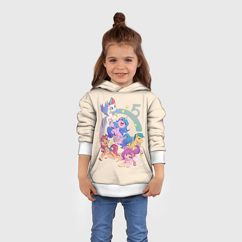 Детская толстовка G5 My Little Pony / 3D-Белый – фото 4