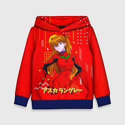 Детская толстовка Аска Лэнгли Сорью Evangelion