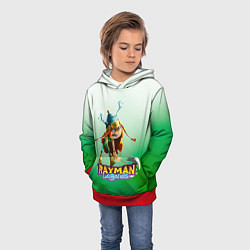 Толстовка-худи детская Rayman Legends Барбара, цвет: 3D-красный — фото 2