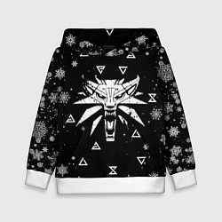 Детская толстовка ЧЁРНЫЙ СВИТЕР ВЕДЬМАК НОВОГОДНИЙ