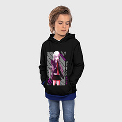 Толстовка-худи детская Кёко Киригири - Danganronpa, цвет: 3D-синий — фото 2