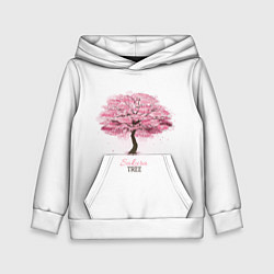 Детская толстовка Sakura Tree