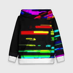 Детская толстовка Color fashion glitch