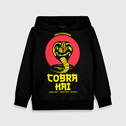 Толстовка-худи детская Cobra Kai California, цвет: 3D-черный