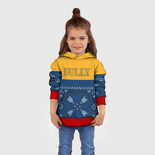 Детская толстовка Bully Задира / 3D-Красный – фото 4
