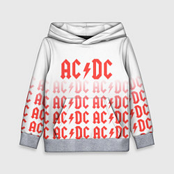 Детская толстовка Acdc Паттерн