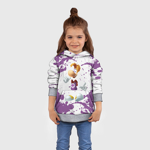 Детская толстовка РЭЙМАН RAYMAN LEGENDS / 3D-Меланж – фото 4