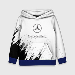 Детская толстовка Mercedes-Benz - White texture