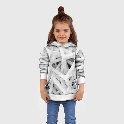 Детская толстовка БЕЛЫЙ АРХИТЕКТОР / 3D-Белый – фото 4