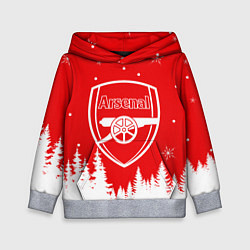 Детская толстовка FC ARSENAL WINTER ФК АРСЕНАЛ ЗИМНИЙ СТИЛЬ