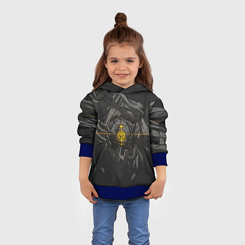 Детская толстовка Босс Элдн Ринг / 3D-Синий – фото 4