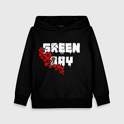 Детская толстовка Green day Цветы