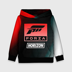 Толстовка-худи детская FORZA HORIZON Карбон, цвет: 3D-черный