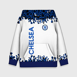 Толстовка-худи детская Chelsea челси спорт, цвет: 3D-синий