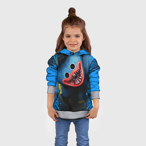 Детская толстовка HAGGY WAGGY GAME ПОППИ ПЛЕЙТАЙМ ИГРА ХАГГИ ВАГГИ / 3D-Меланж – фото 4