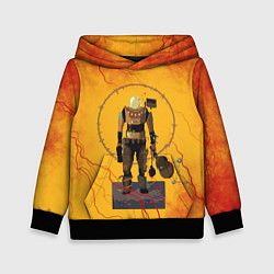 Детская толстовка Командо с гитарой