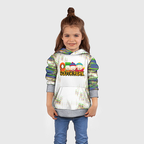 Детская толстовка Мультфильм Южный парк South Park / 3D-Меланж – фото 4