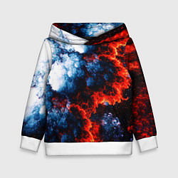 Детская толстовка 3D ЯДЕРНЫЙ КОСМИЧЕСКИЙ ВЗРЫВ ОГОНЬ